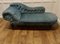 Victorian Velvet Chaise Longue or Day Bed 8