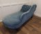 Sofá cama victoriano de terciopelo, Imagen 4