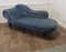 Victorian Velvet Chaise Longue or Day Bed, Image 1