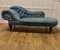 Victorian Velvet Chaise Longue or Day Bed, Image 9