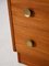 Chest of Drawers with Metal Handles, 1950s 8