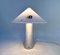 Lámpara de mesa escultural de vidrio de Peill & Putzler, Alemania, años 80, Imagen 15