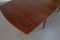 Vintage Scandinavian Teak Dining Table with Two Lateral Extensions 5