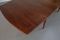 Vintage Scandinavian Teak Dining Table with Two Lateral Extensions, Image 5
