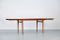 Vintage Scandinavian Teak Dining Table with Two Lateral Extensions 9