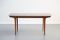 Vintage Scandinavian Teak Dining Table with Two Lateral Extensions 1