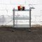 Vintage 3-Tier Chrome and Glass Serving Trolley, 1980s 6