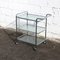 Vintage 3-Tier Chrome and Glass Serving Trolley, 1980s 3