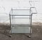 Vintage 3-Tier Chrome and Glass Serving Trolley, 1980s 5