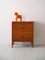 Small Chest of Drawers with Metal Handles, 1960s, Image 2