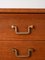 Small Chest of Drawers with Metal Handles, 1960s, Image 7