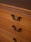 Small Chest of Drawers with Metal Handles, 1960s 5