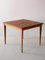 Scandinavian Square Extendable Table in Teak, 1960s 6