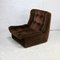 Velvet Fireside Chair from Steiner, 1970s 1