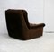 Velvet Fireside Chair from Steiner, 1970s 13