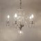 Bohemian Cut Lead Crystal Chandelier, 1930s, Image 4