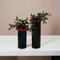 Vintage Modern Ceramic Vases in Black and Red, 1980s, Set of 2, Image 5