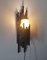 Lámpara de pared brutalista atribuida a Marcello Fantoni, años 60, Imagen 13
