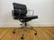 Soft Pad Chair EA217 aus Schwarzem Leder (Nero) von Charles & Ray Eames für Vitra 1