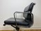 Soft Pad Chair EA217 in Black Leather (Nero) by Charles & Ray Eames for Vitra 18