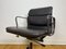 Chaise Soft Pad EA 217 en Cuir Marron par Charles & Ray Eames pour Vitra 19