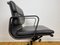 Brauner Leder Soft Pad Chair EA 217 von Charles & Ray Eames für Vitra 9