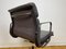 Brown Leather Soft Pad Chair EA 217 by Charles & Ray Eames for Vitra, Image 11