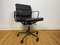 Brown Leather Soft Pad Chair EA 217 by Charles & Ray Eames for Vitra, Image 1