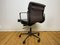 Brown Leather Soft Pad Chair EA 217 by Charles & Ray Eames for Vitra, Image 13