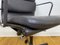 Brauner Leder Soft Pad Chair EA 217 von Charles & Ray Eames für Vitra 3