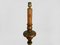Large Italian Florentine Floor Lamp in Carved Wood and Polychrome Wood, 1950s 4