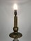 Italienische Florentinische Stehlampe aus geschnitztem Holz & polychromem Holz, 1950er 2