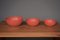 Finnish Enamel Bowls by Kaj Franck for Finel, 1950s. Set of 3 1