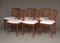 Mahogany Dining Chairs by Elmar Berkovich for Zijlstra, 1950s. Set of 6 1