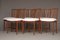 Mahogany Dining Chairs by Elmar Berkovich for Zijlstra, 1950s. Set of 6, Image 20