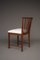 Mahogany Dining Chairs by Elmar Berkovich for Zijlstra, 1950s. Set of 6 8
