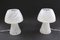 Wirbelnde Mushroom Mushroom Tischlampen, 1970er, 2er Set 3