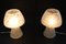 Wirbelnde Mushroom Mushroom Tischlampen, 1970er, 2er Set 4