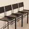 Dining Chairs by Arnold Merckx for Metaform, 1980s, Set of 4 6