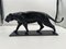 Ch. Aeckerlin, Art Deco Sculpture of a Lioness, 1930, Bronze 2