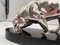 French Artist, Art Deco Panther Sculpture, 1930, Silver Plated Pewter, Image 10