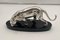 French Artist, Art Deco Panther Sculpture, 1930, Silver Plated Pewter 9