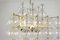 Chandeliers in Blown Glass and Gilded Brass, 1970s 6