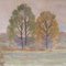 Ernst Hase, Paesaggio di Ems, anni '20, olio su tela, con cornice, Immagine 3