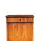 Biedermeier Half Cupboard Pillar Cupboard in Walnut 7