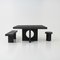 Kurai Dining Table Set by Deevie Vermetten for Fermetti, Set of 3, Image 1