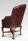 Fauteuil de Bibliothèque Tournant en Cuir, 1890s 4