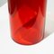 Vaso doppio rosso di Murano, 1970, Immagine 6