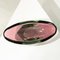 Centro de mesa de cristal de Murano rosa hecho a mano, 1970, Imagen 8