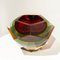 Hand-Crafted Red Murano Vase by Flavio Poli, 1970, Image 2